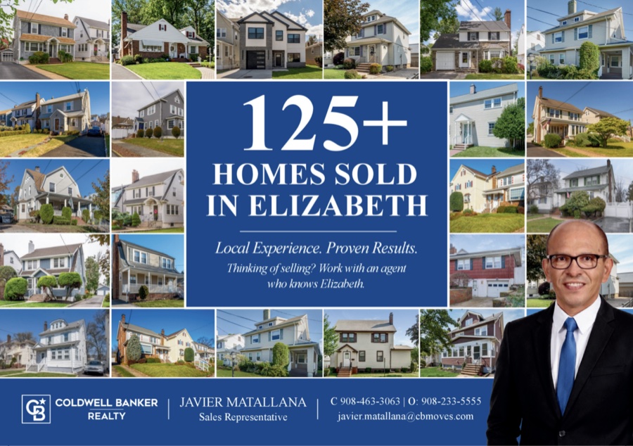 The mailed piece from Javier Matallana, Coldwell Banker's campaign